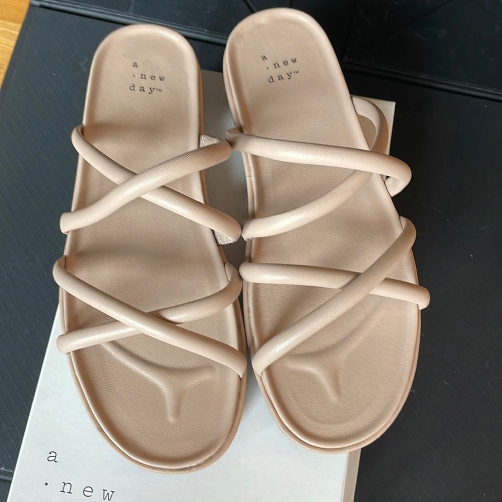A New Day Sandals. New in Box